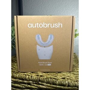 Autobrush Sonic Pro Adult U Shaped Toothbrush Base White- BASE ONLY
